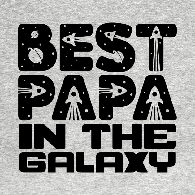 Best Papa In The Galaxy by colorsplash